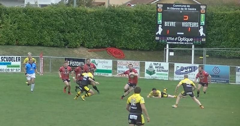 VIDEO. Amateur. L'essai de plus de 100m de la réserve de la Bièvre Saint-Geoirs