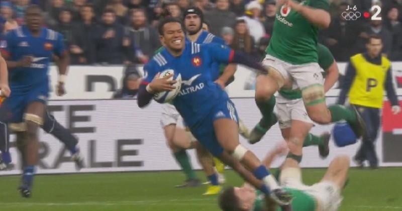 VIDEO. 6 Nations 2018 - XV de France : l'essai phénoménal de Teddy Thomas ne suffit pas face à l'Irlande