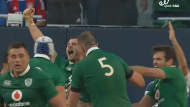 VIDÉO. L'exploit de l'Irlande qui fait tomber les All Blacks à Chicago (40-29)