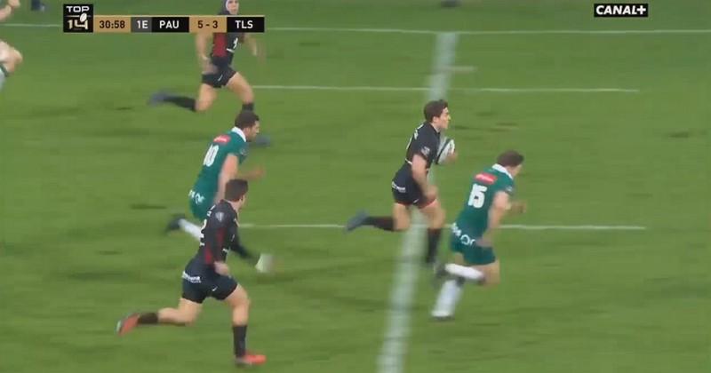 VIDÉO. Top 14 - L'exploit personnel de 75 mètres d'Antoine Dupont...pour rien