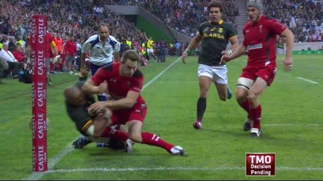 VIDÉO. Afrique du sud - Pays de Galles : Liam Williams pense sauver la patrie... mais provoque un essai de pénalité