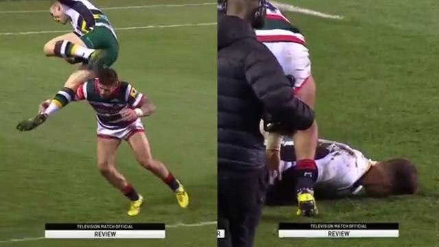 VIDÉO. Premiership - L'impressionnant KO de George North qui fait polémique en Angleterre