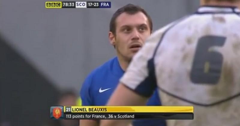 VIDÉO. FLASHBACK. 6 NATIONS 2012. Lionel Beauxis rentre et claque le drop de la victoire contre l'Ecosse