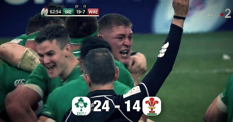 6 Nations - L'Irlande s'offre le champion en titre et prend la tête du Tournoi