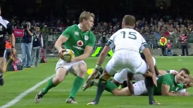 VIDÉO. L'Irlande remporte la première victoire de son histoire en Afrique du sud (26-20)