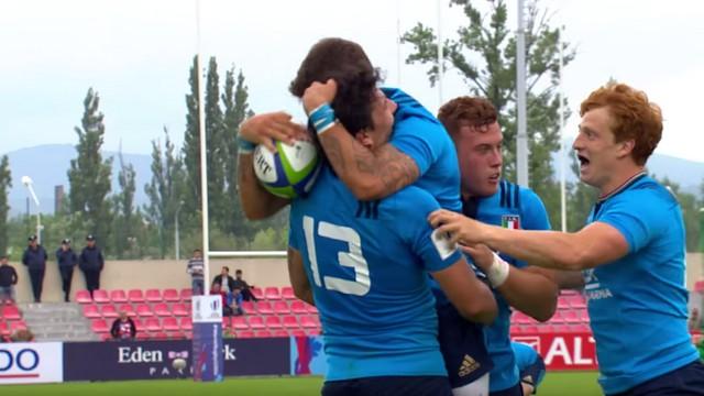 VIDEO. Championnat du monde U20. L'Italie assure le show et s'offre l'Irlande au bout du suspense