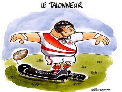 Lolo Pons et le duel de talonneurs