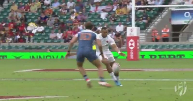 VIDÉO. London 7s. Dan Norton régale avec un coup du sombrero face à la France