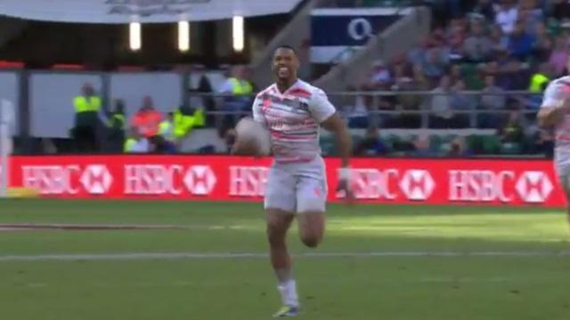 VIDEO. LONDON 7s : Dan Norton fait l'amour à 5 défenseurs pour un essai PHÉ-NO-MÉ-NAL 