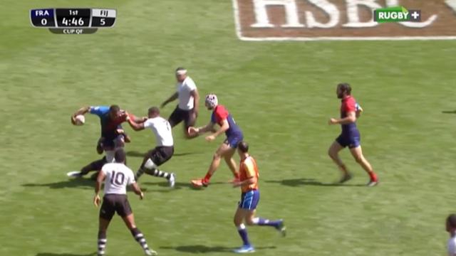 VIDÉO. London 7s. La France explose contre les Fidji en 1/4 de finale (40-7)