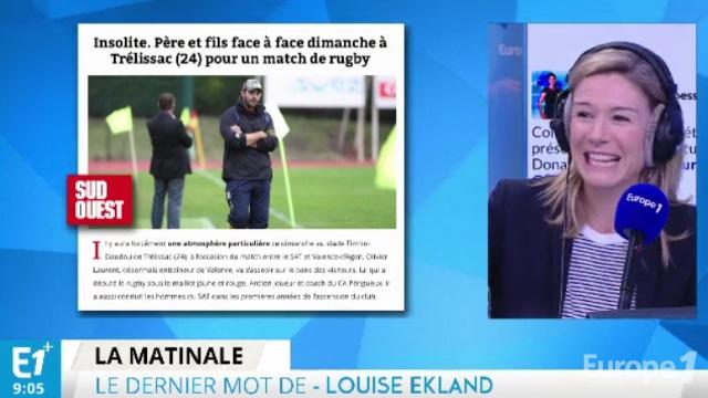 VIDEO. Envie de tout plaquer, mettez-vous au rugby : le billet de Louise Ekland sur Europe 1