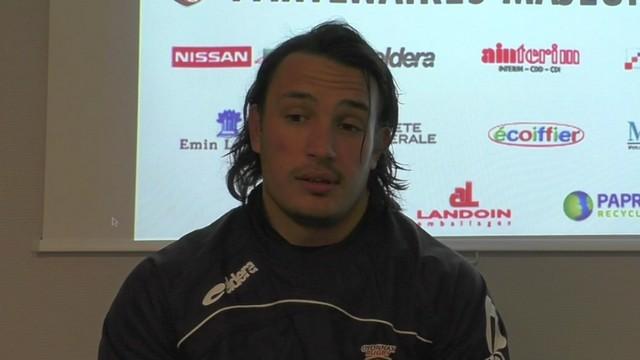 INTERVIEW. Lucas Chouvet, ouvreur d'Oyonnax : "En Pro D2 il faut jouer comme des chiens"