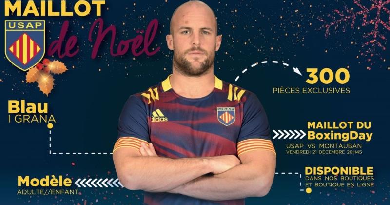 L'USAP sort un maillot collector de Noël... aux couleurs du Barça !