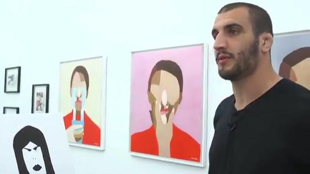 VIDEO. Stade Toulousain. Romain Magellan nous invite dans la galerie d'art de Yoann Maestri