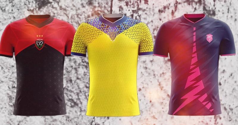 MAGNIFIQUE : un graphiste réinvente les maillots sans sponsor du Top 14 !