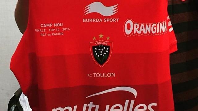 Top 14 - Le RCT floque un maillot spécial pour la der de Bernard Laporte