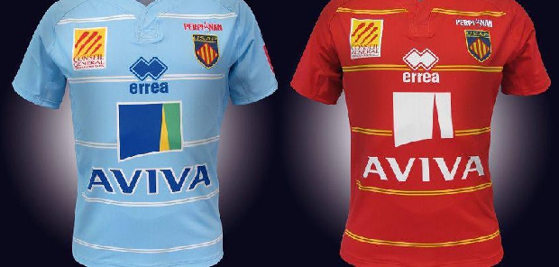 Les maillots 2012-2013 de Perpignan 