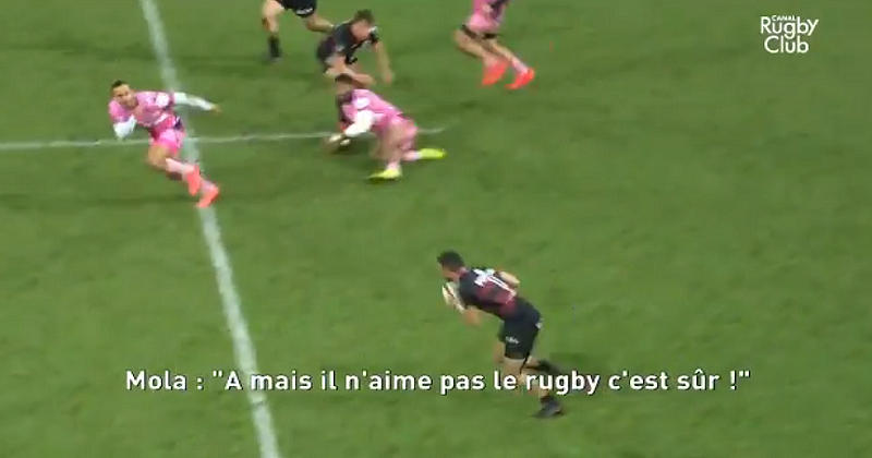 ''Mais il n'aime pas le rugby, c'est sûr !'', quand Mola se lâche sur Trainini [VIDÉO]