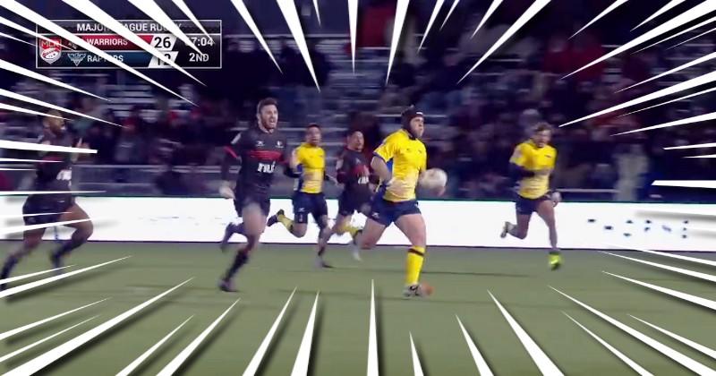 Major League Rugby - Un talonneur a marqué un essai de 100 mètres ! [VIDEO]