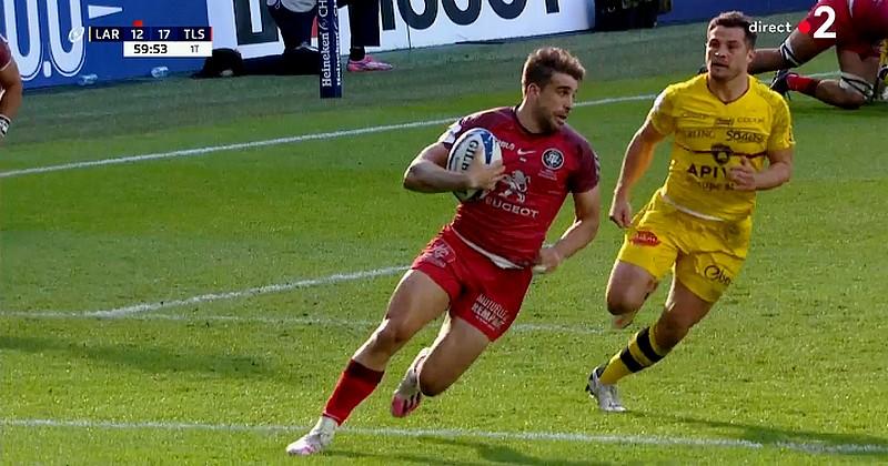 VIDEO. Champions Cup. Mallia libère Toulouse après un bijou de passe de Ntamack