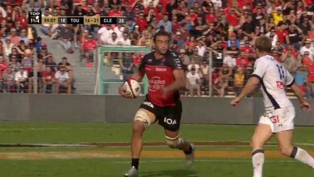 VIDÉO. Top 14 - Mamuka Gorgodze porte Toulon vers la victoire sur Clermont 