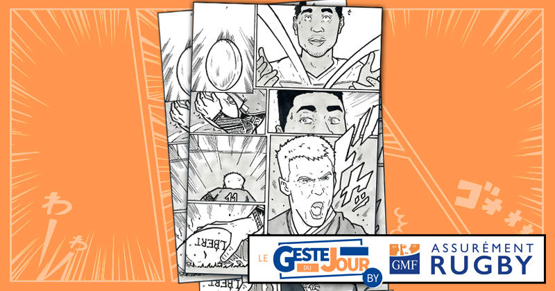 Le geste du jour en Manga : le premier essai de la Coupe du monde signé Kirill Golosnitskiy !