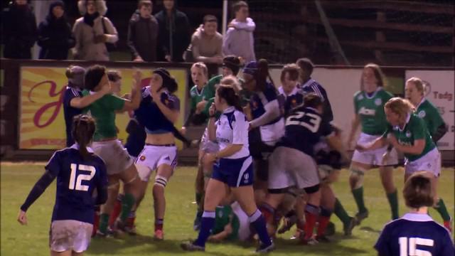 VIDEO. XV de France féminin. Manon André suspendue 4 semaines pour un contact dans la zone oculaire