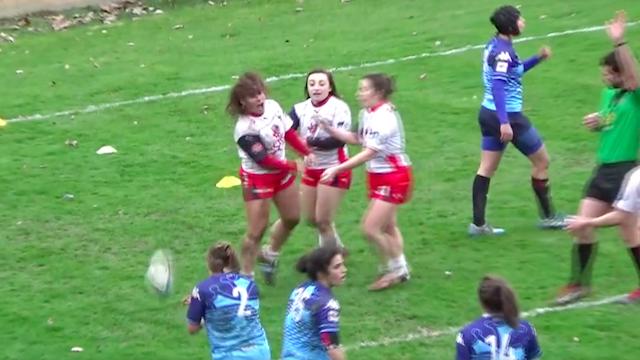 Vidéo. TOP8. La air défense de Montpellier pour l’essai des féminines de Blagnac