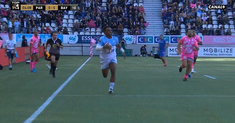 RUGBY. VIDEO. Top 14. Gardez bien ce nom en tête : Sireli Maqala ! Il a enrhumé la défense parisienne