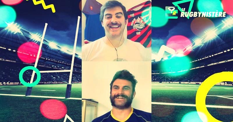 Marco Tauleigne et sa moustache s'invitent au Rugbynistère à domicile [VIDÉO]