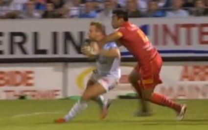 VIDEO. A l'attaque de Marvin O'Connor, deux joueurs de l'USAP cités