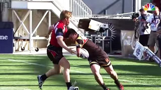 VIDEO. Matt Really, plus fort que les préjugés, joue au rugby sans avant-bras gauche