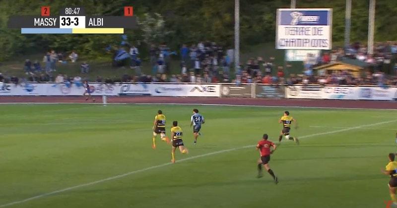 VIDÉO. NATIONALE. Au terme d'un match tendu, Massy n'a fait qu'une bouchée d'Albi et retrouve la Pro D2