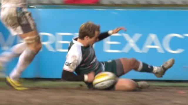 VIDEO. Mathew Tait se prend pour Brian O'Driscoll mais se tape la honte avec un en-avant dans l'en-but