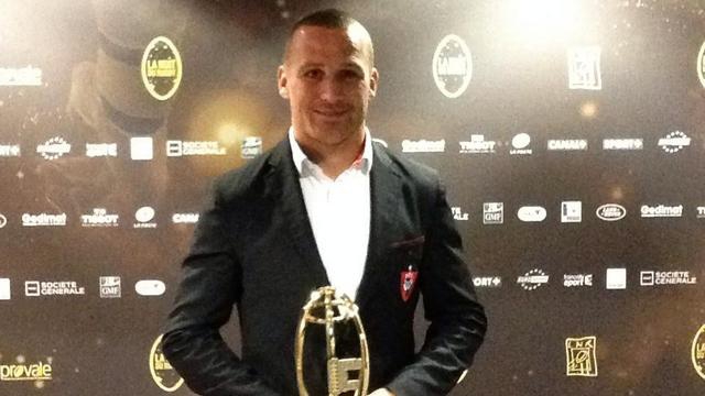 Nuit du Rugby - Matt Giteau meilleur joueur du Top 14, Brice Dulin meilleur joueur international français