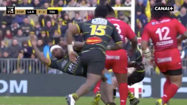 VIDÉO. ASR - Toulon : Matthieu Bastareaud éteint Levani Botia avec une énorme percussion 