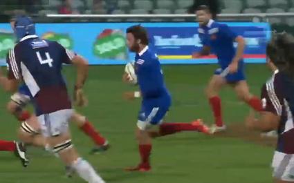 RESUME VIDEO. France - Auckland Blues avec les essais de Nakaitaci, Kayser et Fickou