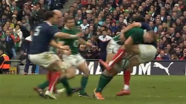 VIDEO. La compilation des meilleurs plaquages du Tournoi des 6 nations depuis 2010