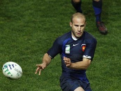 Michalak plante un bel essai contre l’Ecosse à la RWC 2003