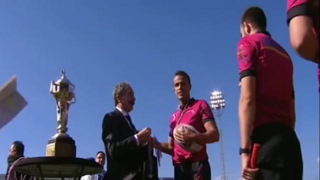 VIDEO. XIII. L'arbitre de la finale de la Coupe de France prétend avoir été agressé par un entraîneur 