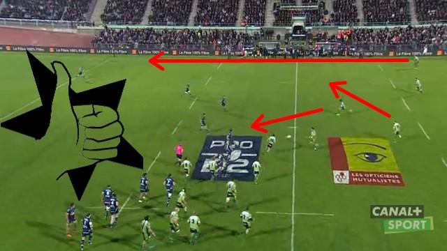 VIDEO. Pro D2 - Montauban nous montre comment réaliser un lancement de jeu à la perfection