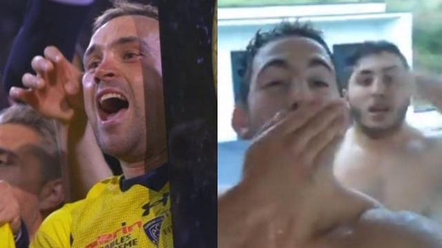 Clermont : Morgan Parra rencontre les supporters venus se baigner nus chez lui... et retire finalement sa plainte