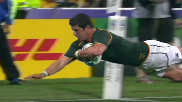 VIDEO. Morné Steyn dit adieu aux Springboks