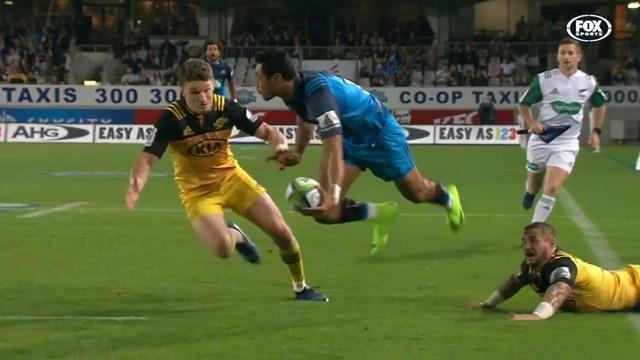 VIDEO. Super Rugby - Nanai rend hommage à Jordan et fait l'amour à Perenara et Barrett