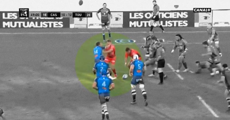 VIDÉO. Top 14 - Ni vu ni connu Julien Caminati envoie une mandale à Vincent Clerc