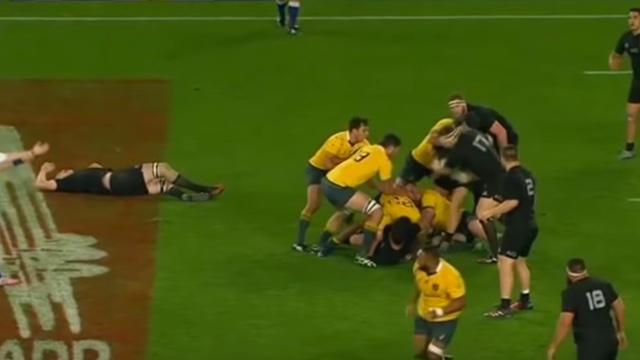 VIDÉO. All Blacks - Australie. Dean Mumm coupable d'un coup de coude sur Brodie Retallick ?