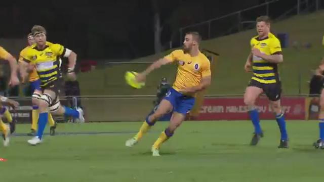 VIDEO. NRC - Nick Frisby se prend pour Quade Cooper avec une passe magique et des appuis de feu