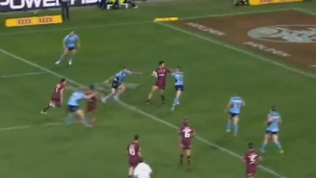 VIDEO. NRL - Aidan Guerra marque un essai en moonwalk lors du State of Origin