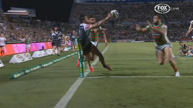 VIDEO. NRL - La passe acrobatique décisive de Curtis Rona pour l'essai de Matthew Wright