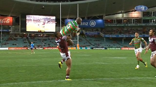 NRL : Lote Tuqiri s'envole dans les airs pour marquer un superbe essai